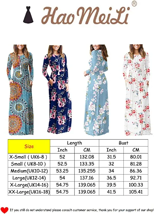 Acid Blue Casual Short/Long Sleeve Maxi Dress with Pockets - HAOMEILI