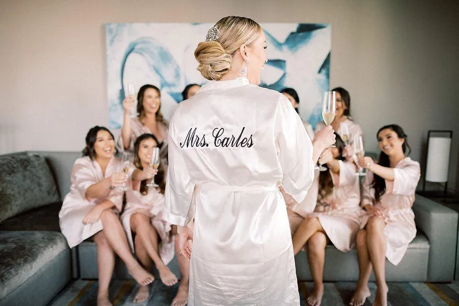 Blush Bridesmaid Robe