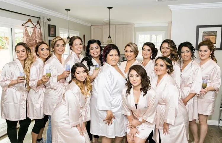 Blush Bridesmaid Robe