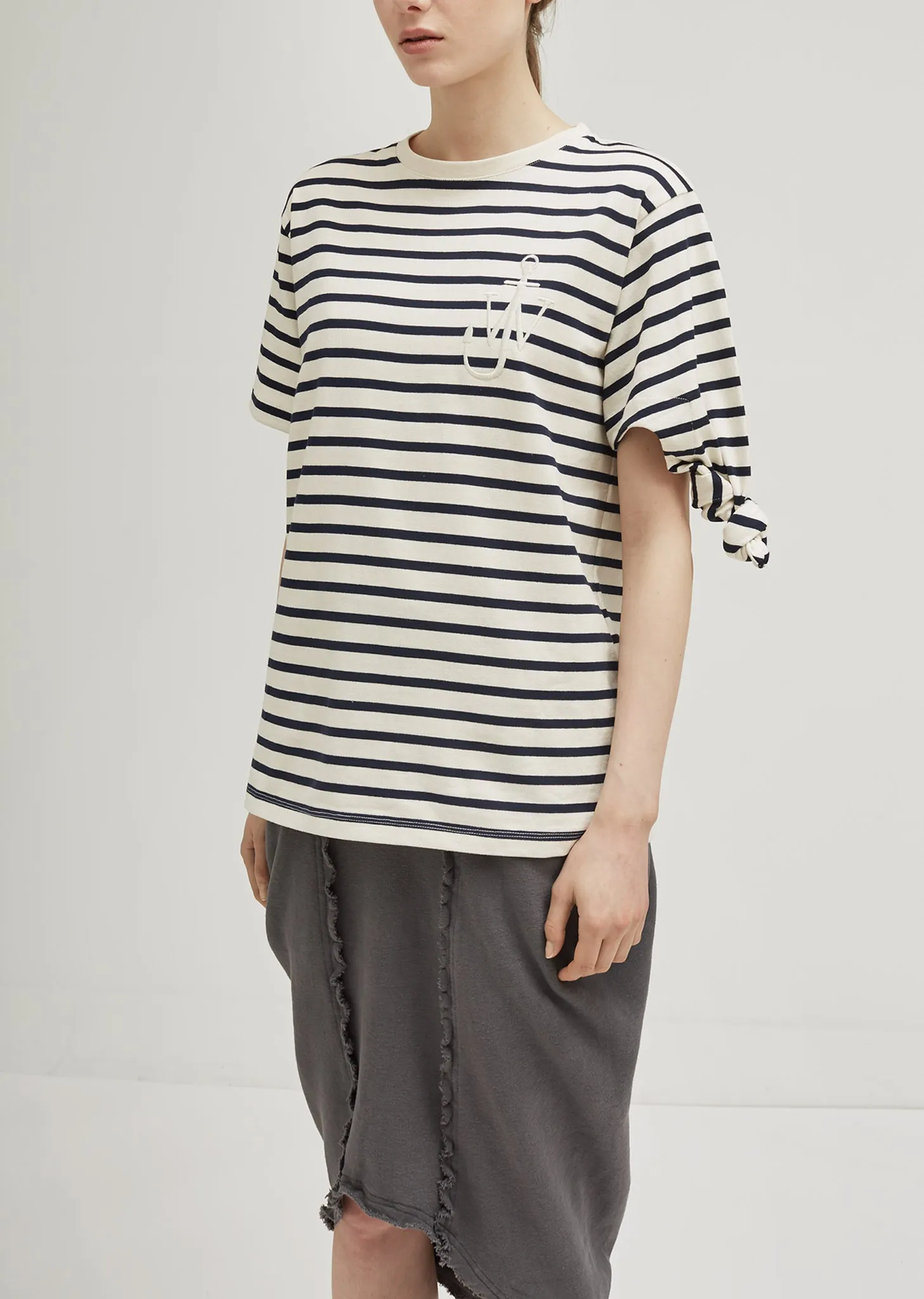 Breton Stripe Knot Tee