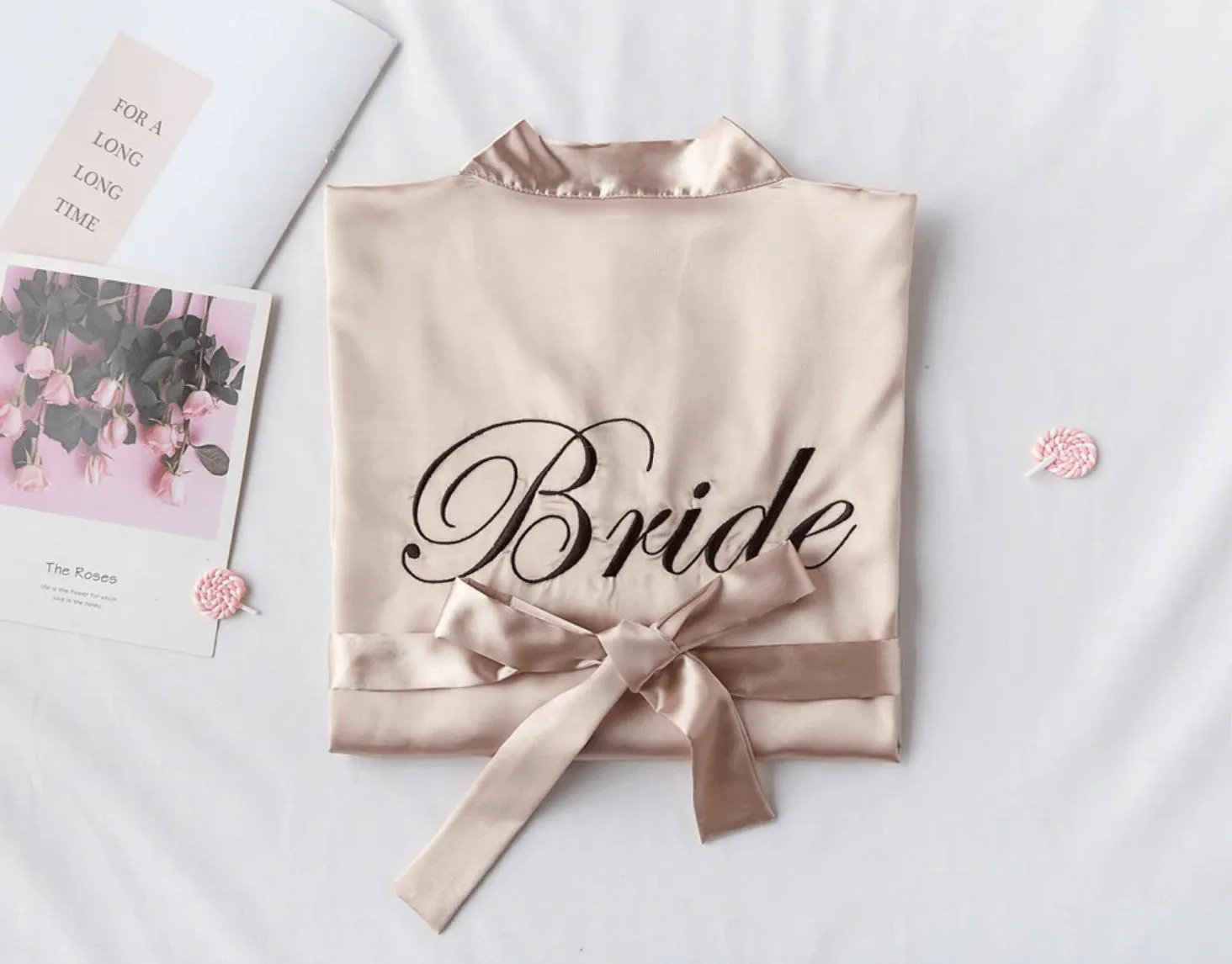 Bridesmaid & Bride Satin Robes