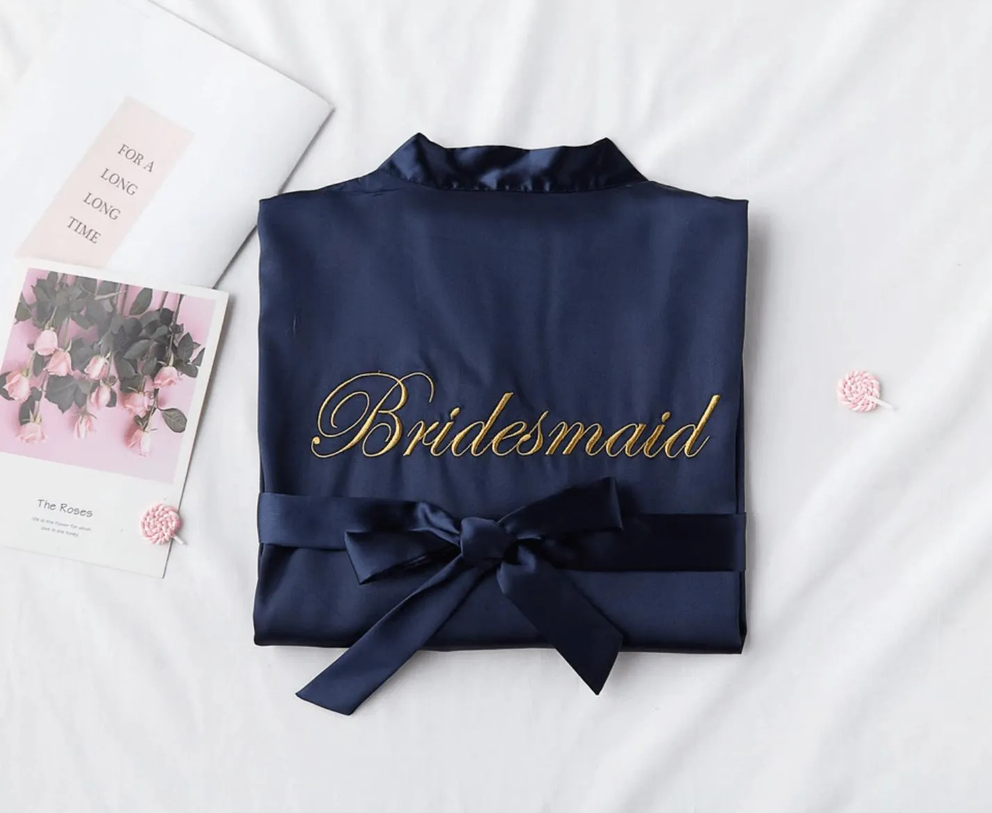 Bridesmaid & Bride Satin Robes