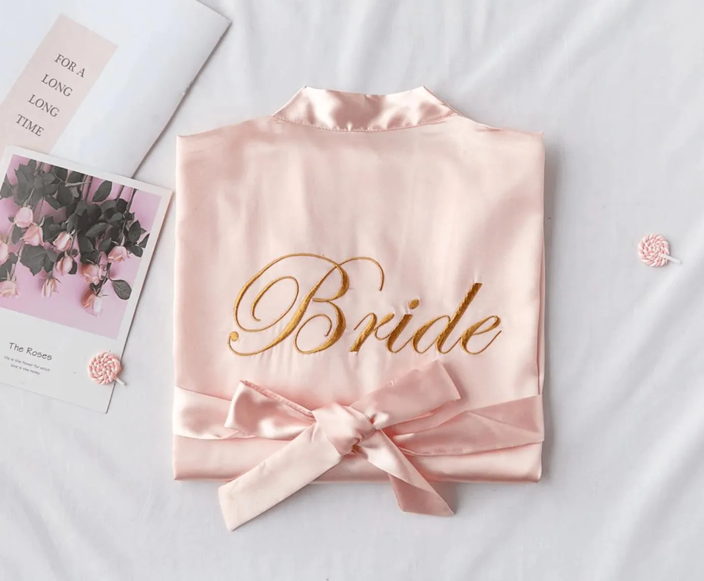 Bridesmaid & Bride Satin Robes