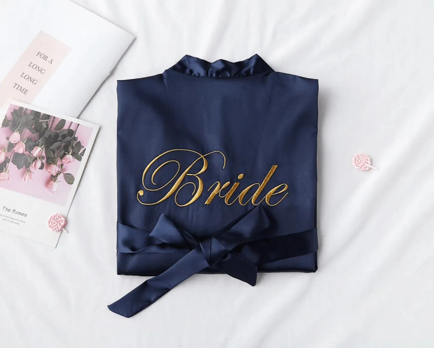 Bridesmaid & Bride Satin Robes