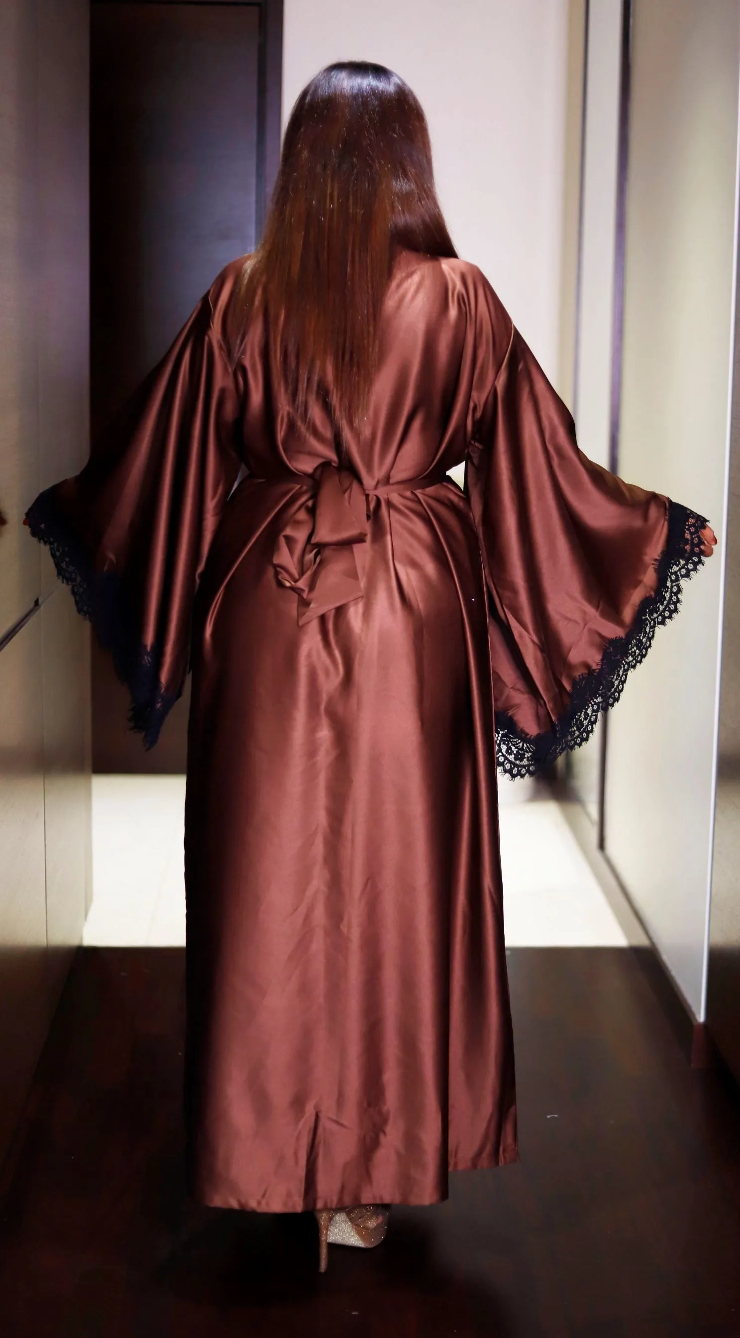 Camilla Satin old Hollywood Robe