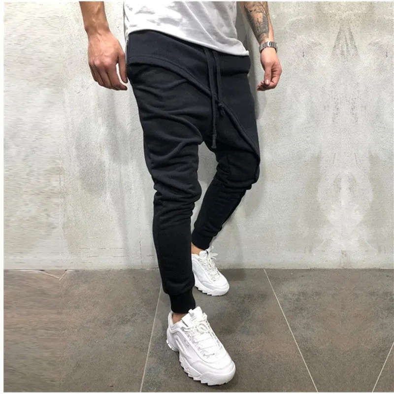 Casual Sports Drawstring Pants Men