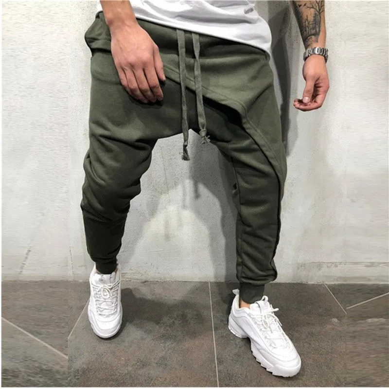 Casual Sports Drawstring Pants Men