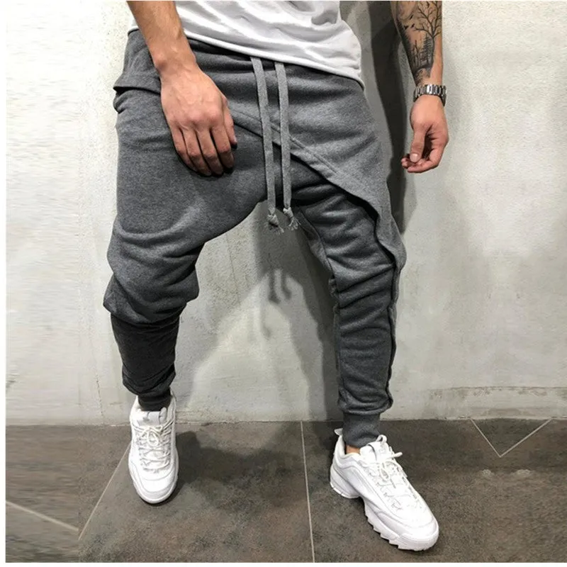 Casual Sports Drawstring Pants Men