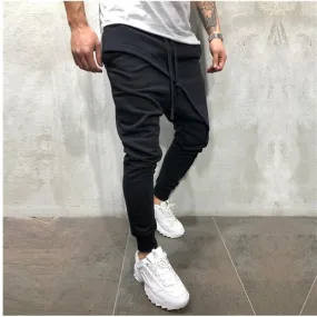 Casual Sports Drawstring Pants Men