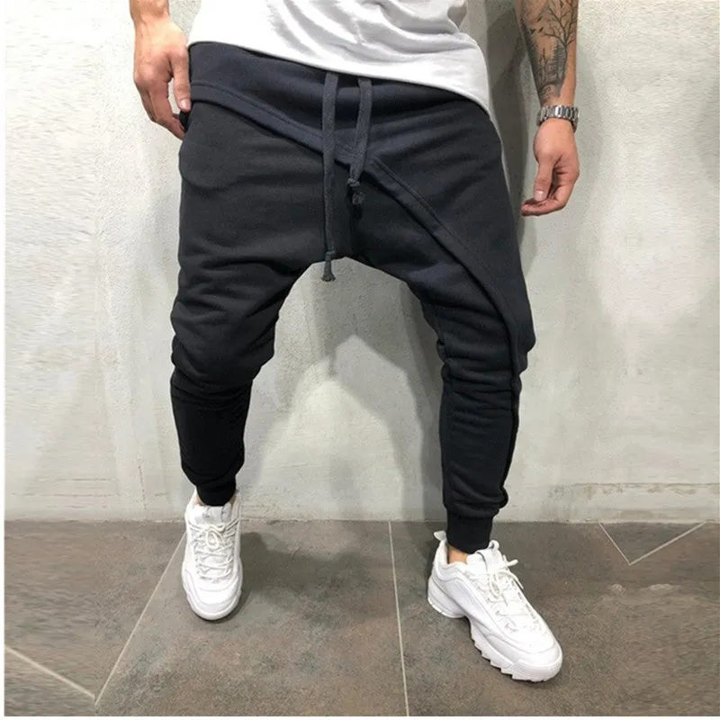 Casual Sports Drawstring Pants Men