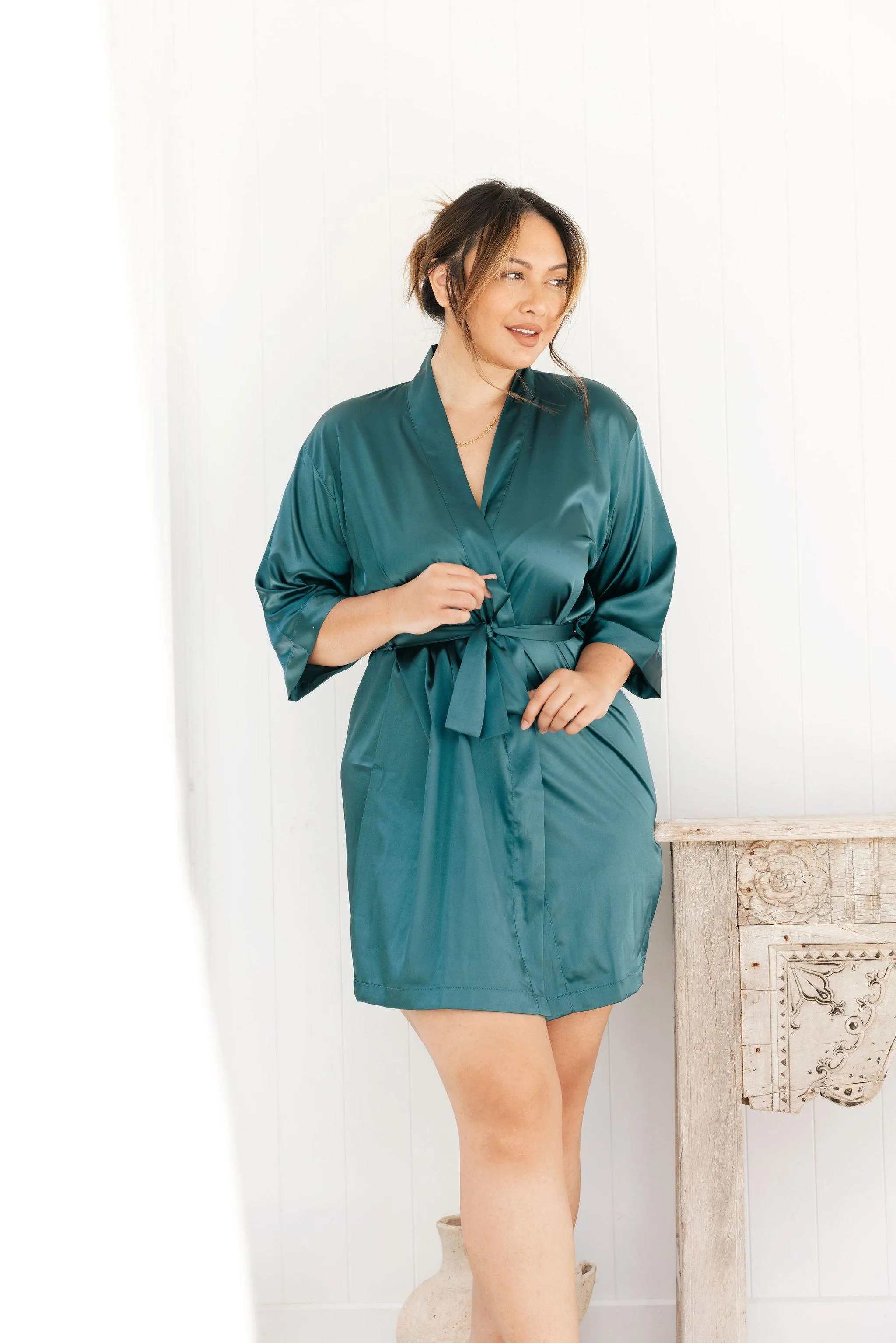 Classic Satin Bridesmaid Robes