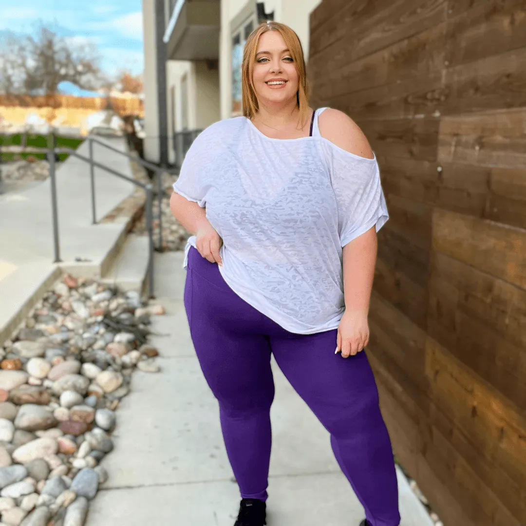 Debbie Off Shoulder Tee - White