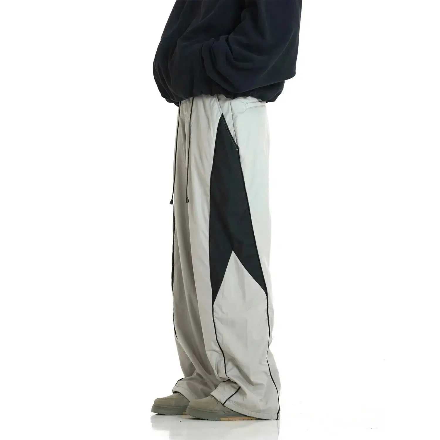 Drape Drawstring Sports Pants