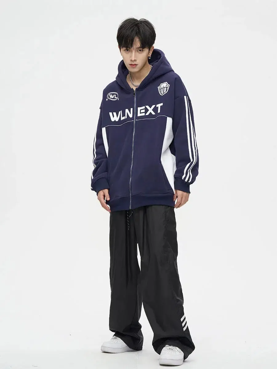 Drawstring Nylon Track Pants