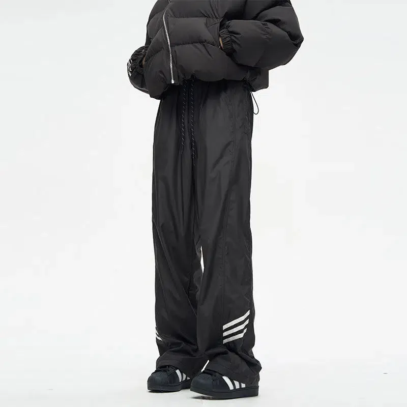 Drawstring Nylon Track Pants