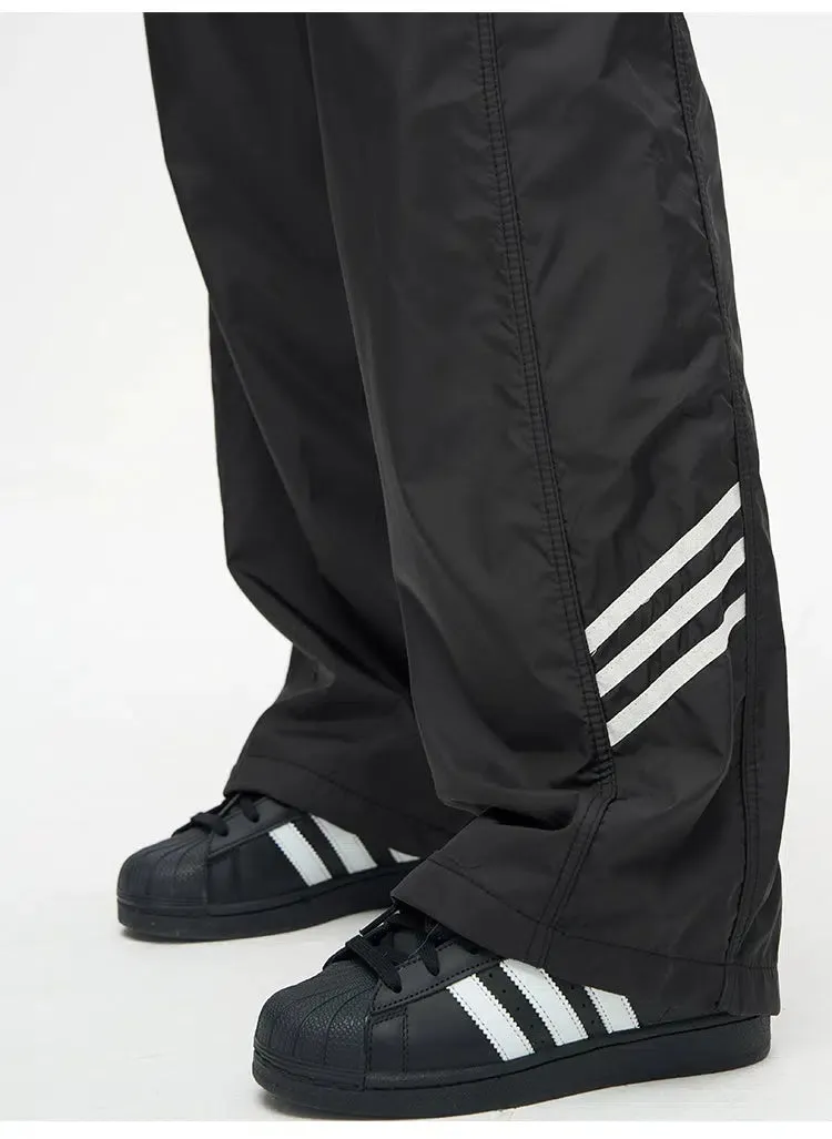 Drawstring Nylon Track Pants