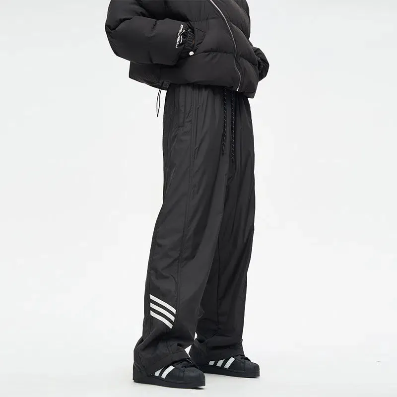 Drawstring Nylon Track Pants