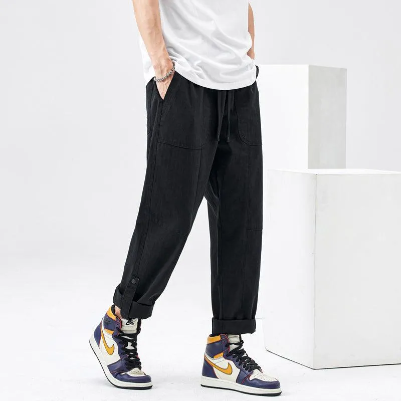 Drawstring Track Pants