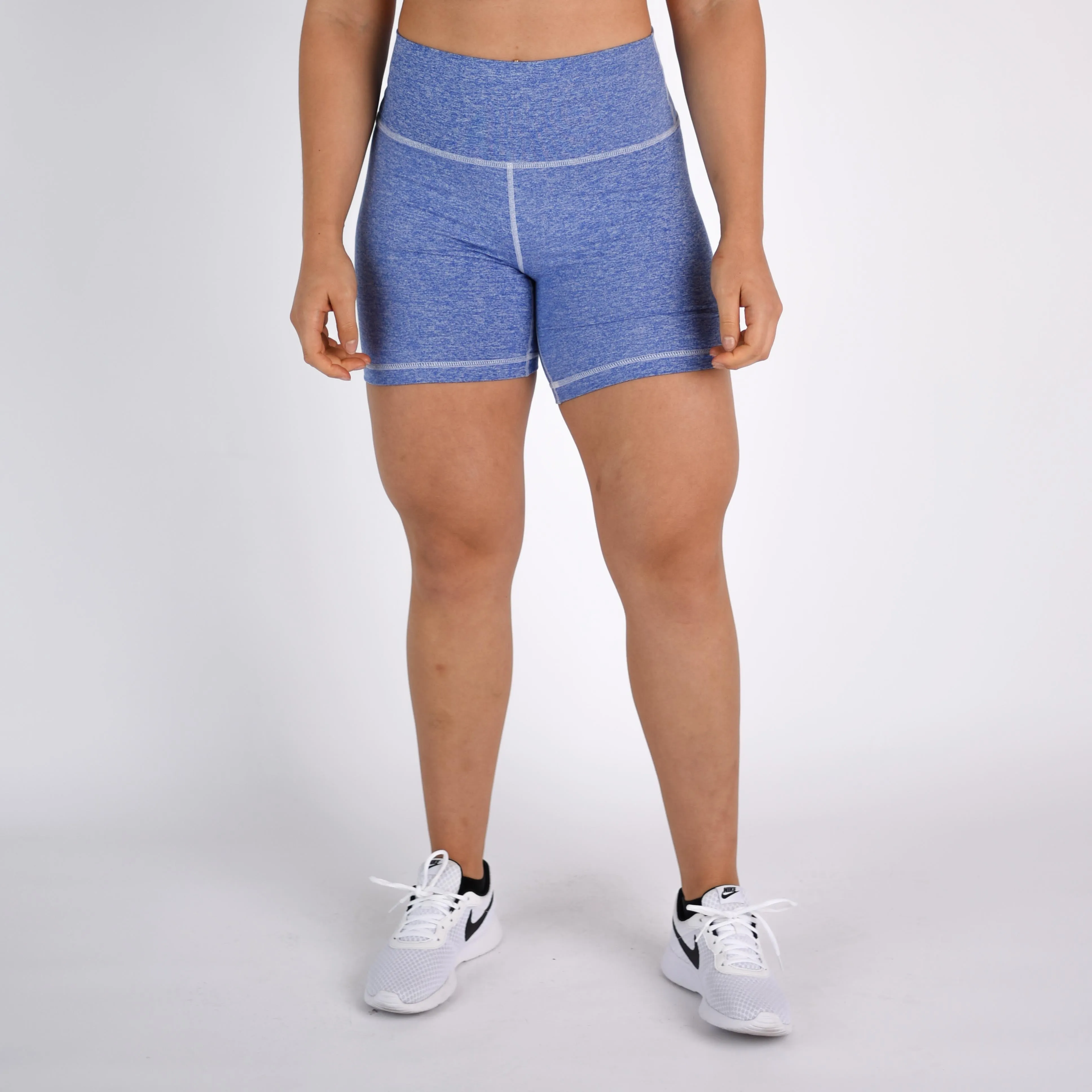 FLEO Biker Shorts - Heather Royal