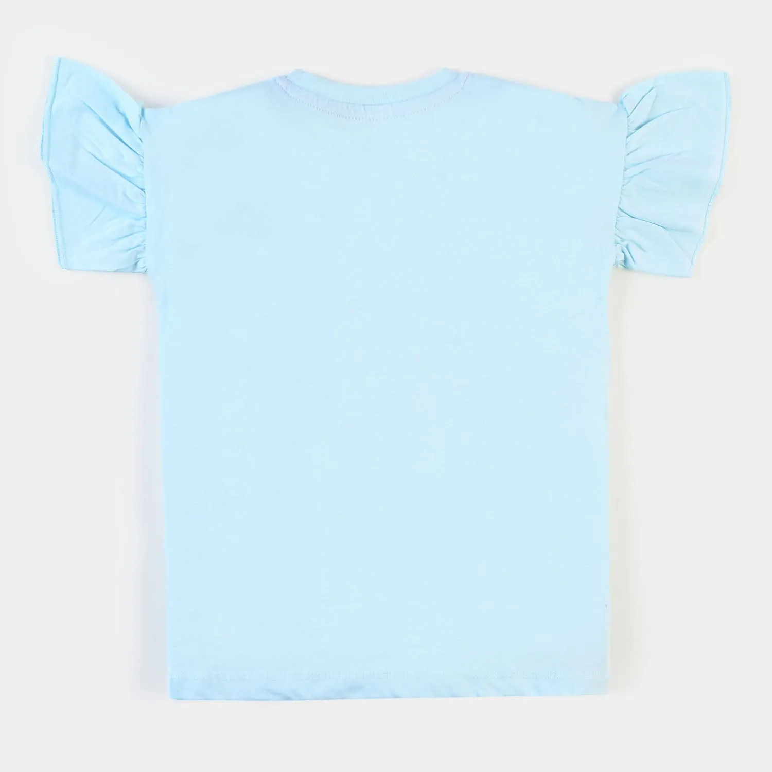 Girls T-Shirt Character- Sky Blue