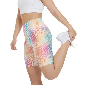 High Waisted Yoga Shorts Active Wear