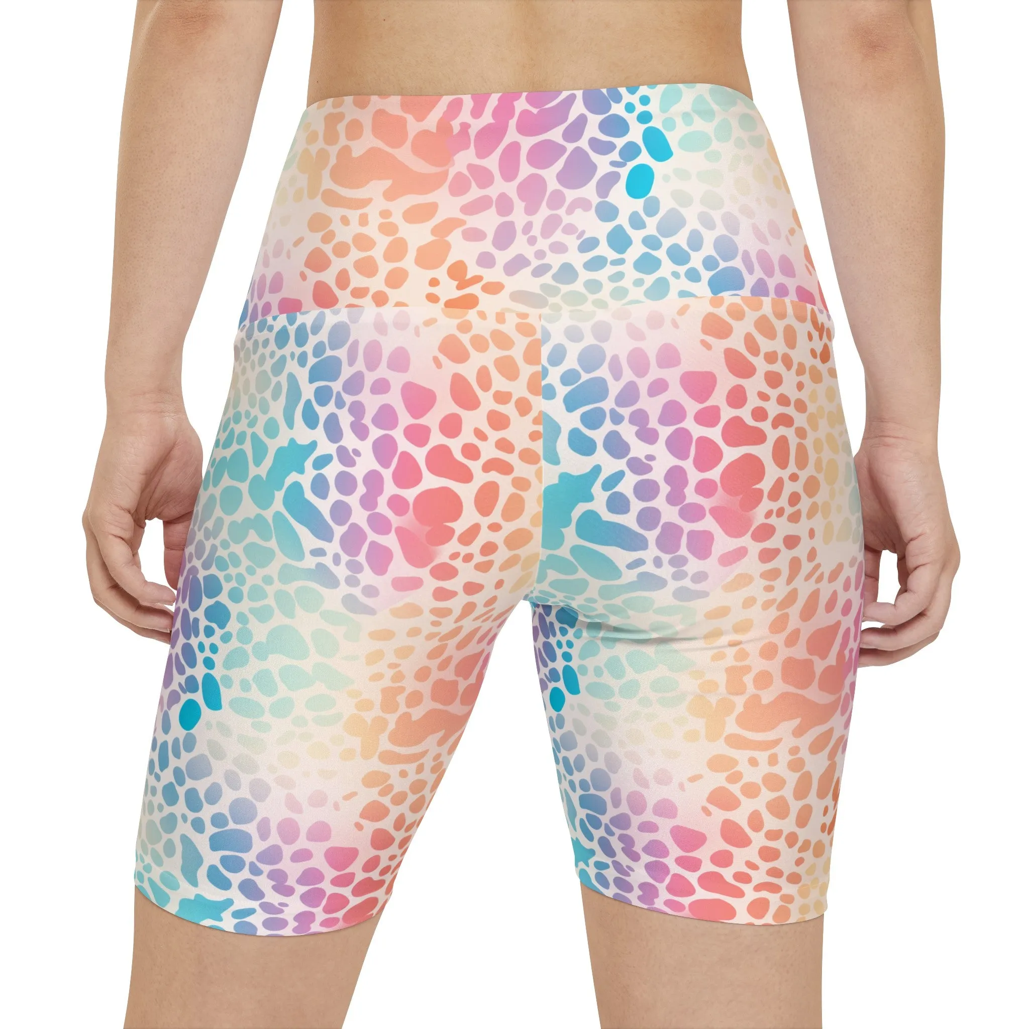 High Waisted Yoga Shorts Active Wear