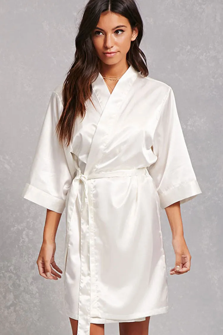 Ivory Bride Robe