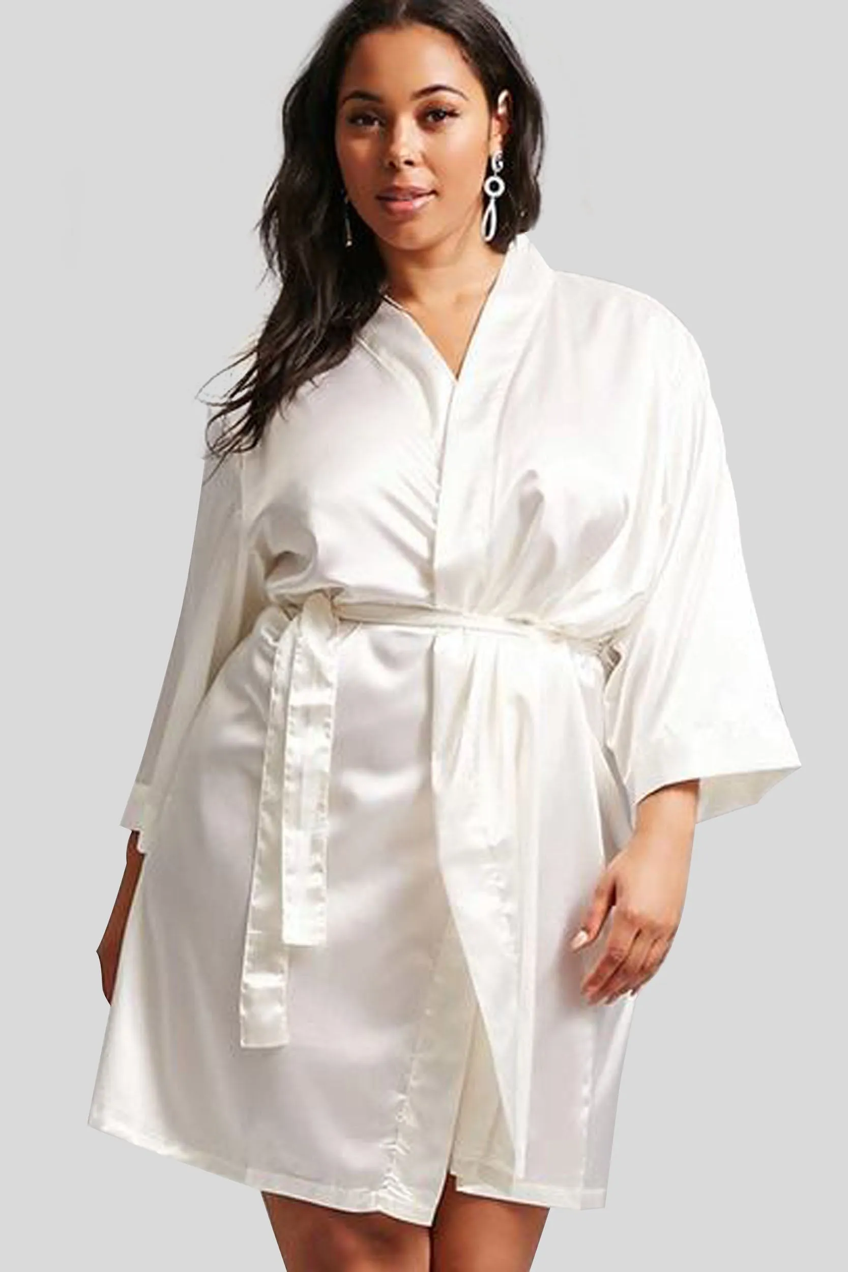 Ivory Bride Robe