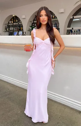 Janice Pink Maxi Dress