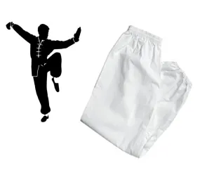 Kung Fu Pants, White