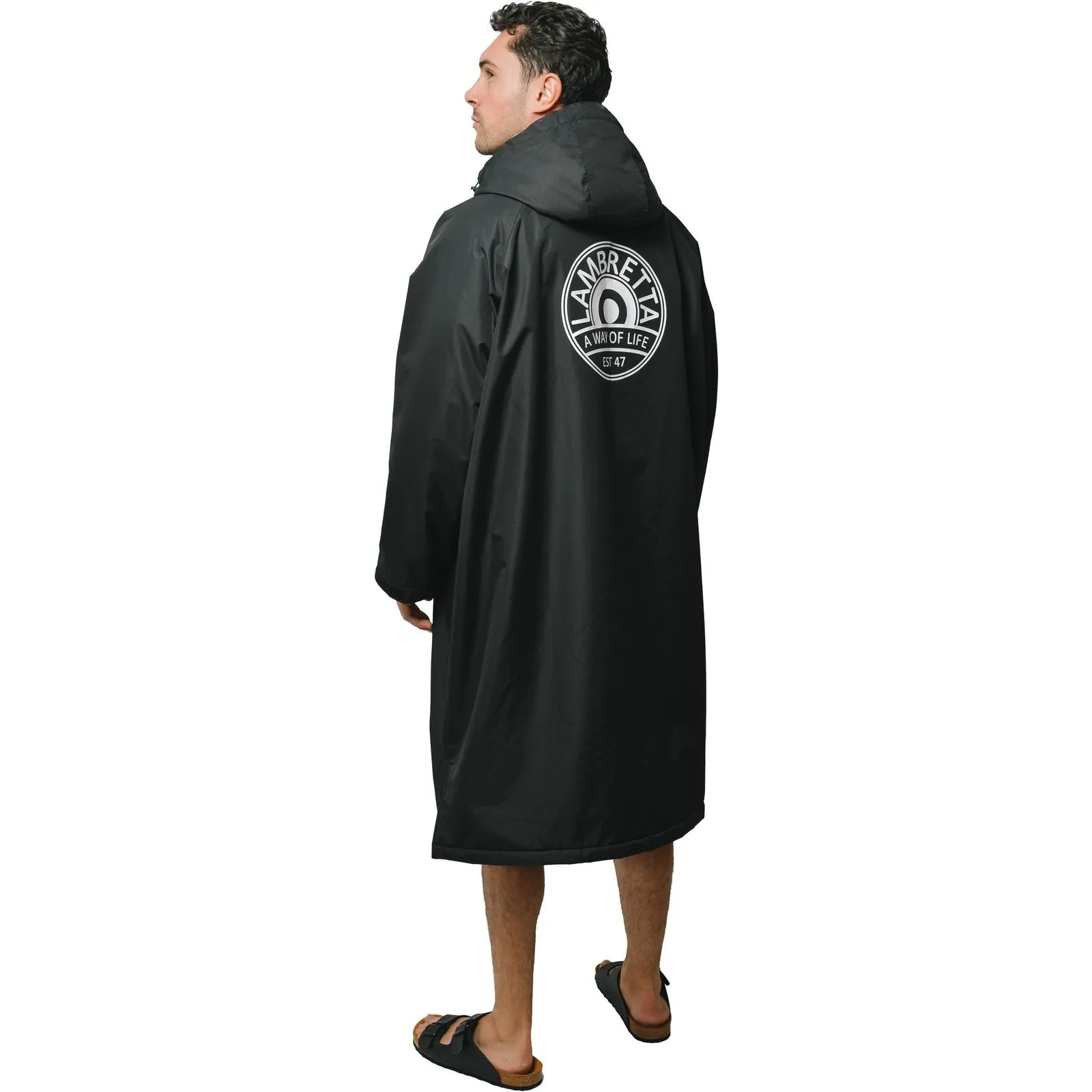 Lambretta Mens Outdoor Hooded Changing Robe