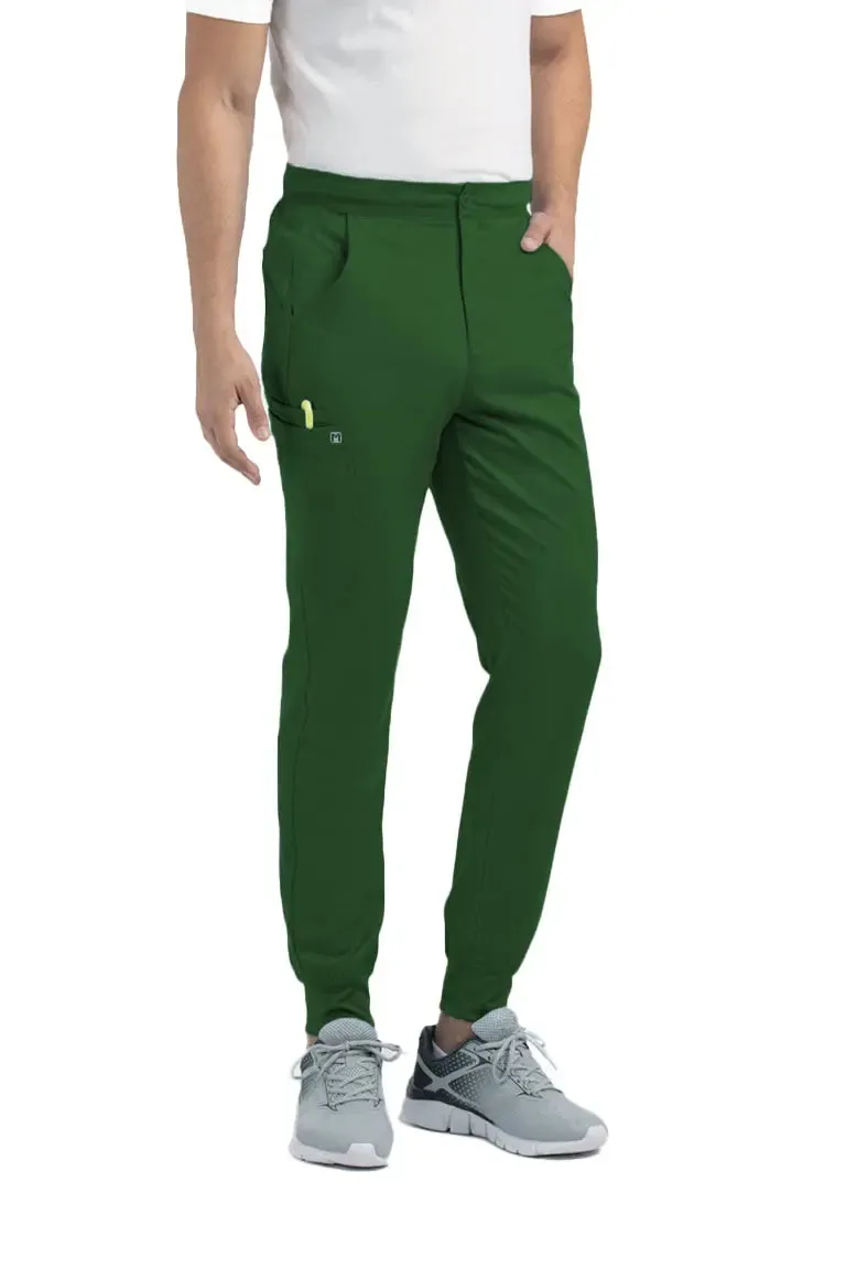 Maevn Men's Elastic Waistband Jogger Scrub Pant