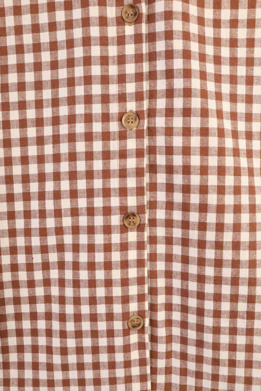 Meadows Ambrosia Shirt Brown Gingham