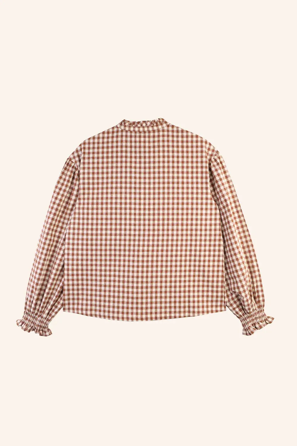 Meadows Ambrosia Shirt Brown Gingham