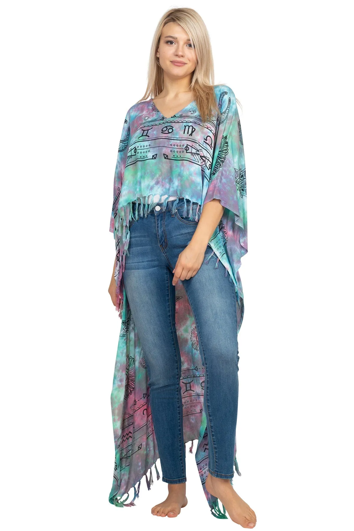 Mystical Hi Low Poncho