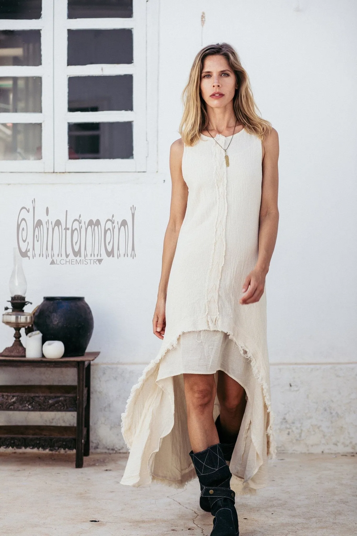 Payment for High Low Dress with Double Layer / Aroha Tino Off White for Priscila