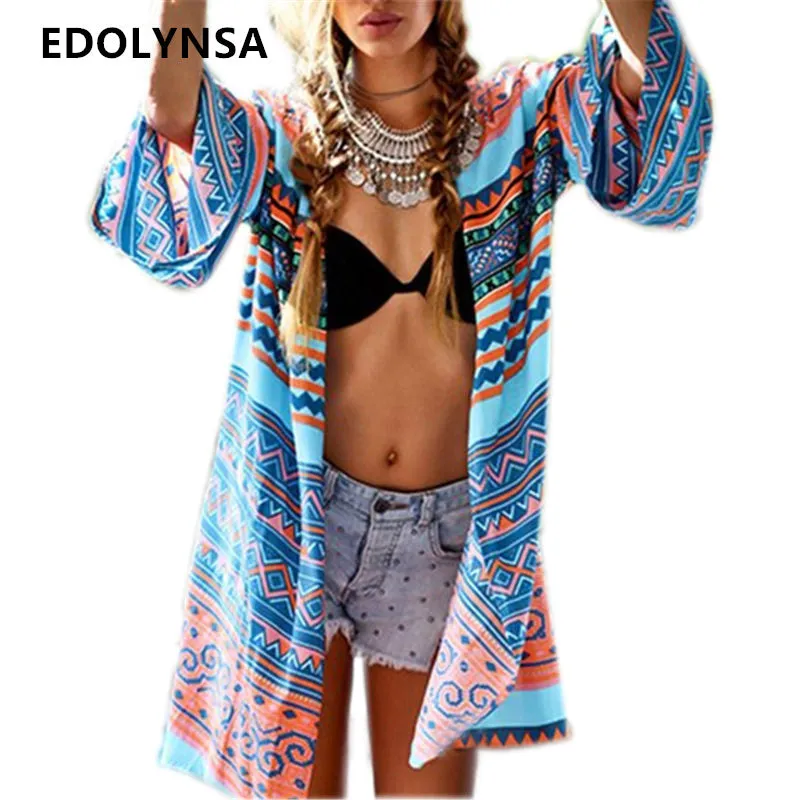 PONCHO SWIMWEAR TUNIC COVER UP