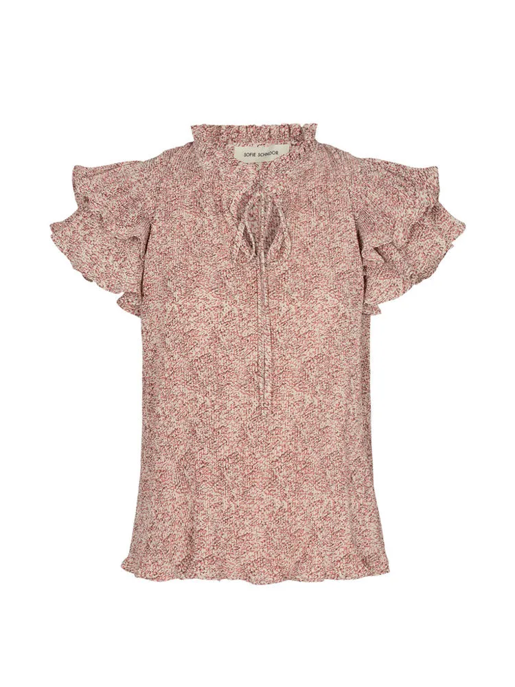 Sofie Schnoor Frill Sleeve Blouse Pink