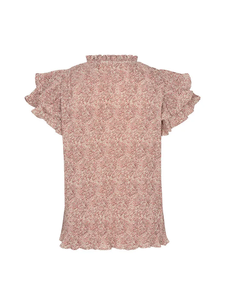 Sofie Schnoor Frill Sleeve Blouse Pink